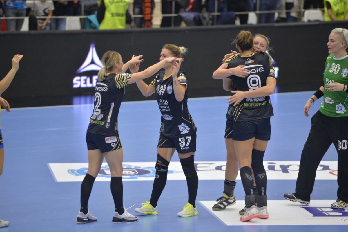 VIDEO + FOTO CSM București și-a zdrobit adversara și e matematic în faza următoare a Ligii Campionilor. Primele reacții