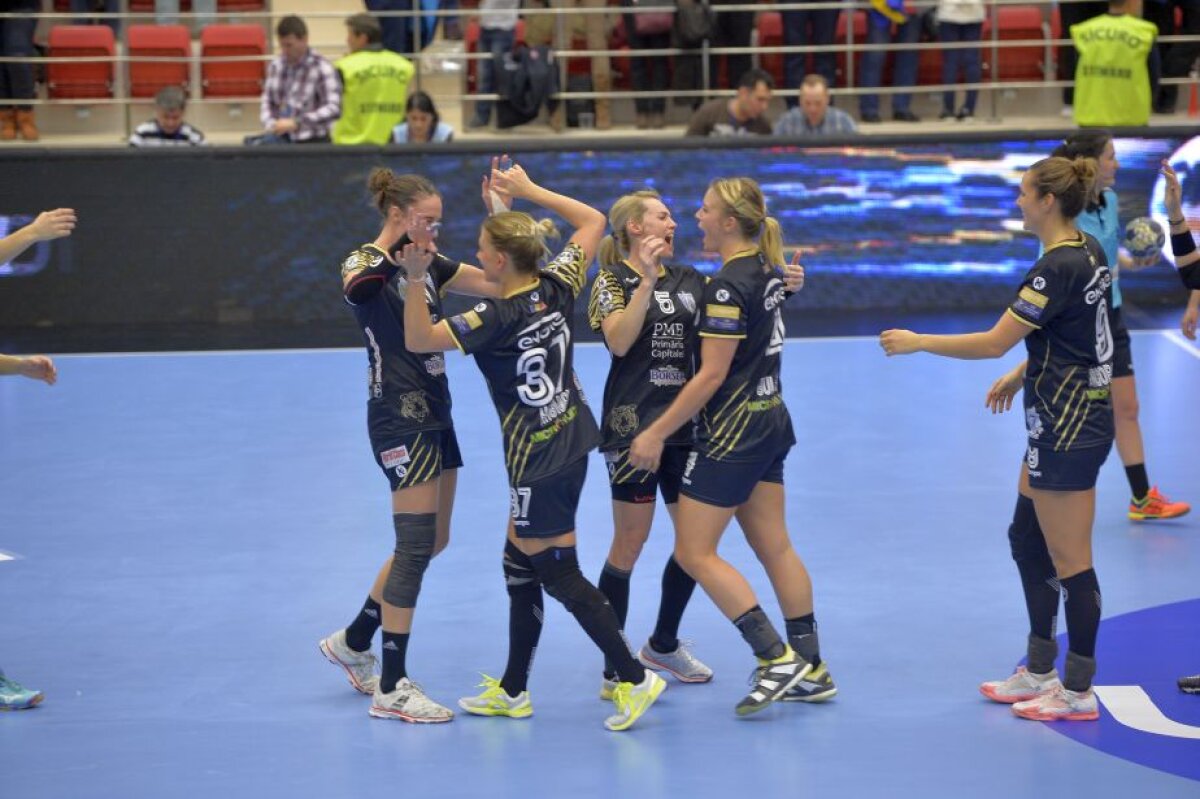 VIDEO + FOTO CSM București și-a zdrobit adversara și e matematic în faza următoare a Ligii Campionilor. Primele reacții