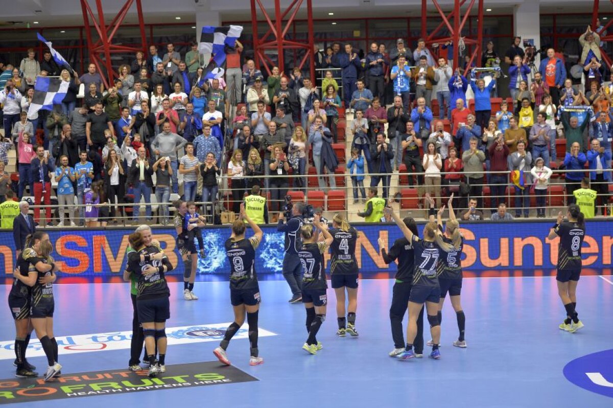 VIDEO + FOTO CSM București și-a zdrobit adversara și e matematic în faza următoare a Ligii Campionilor. Primele reacții