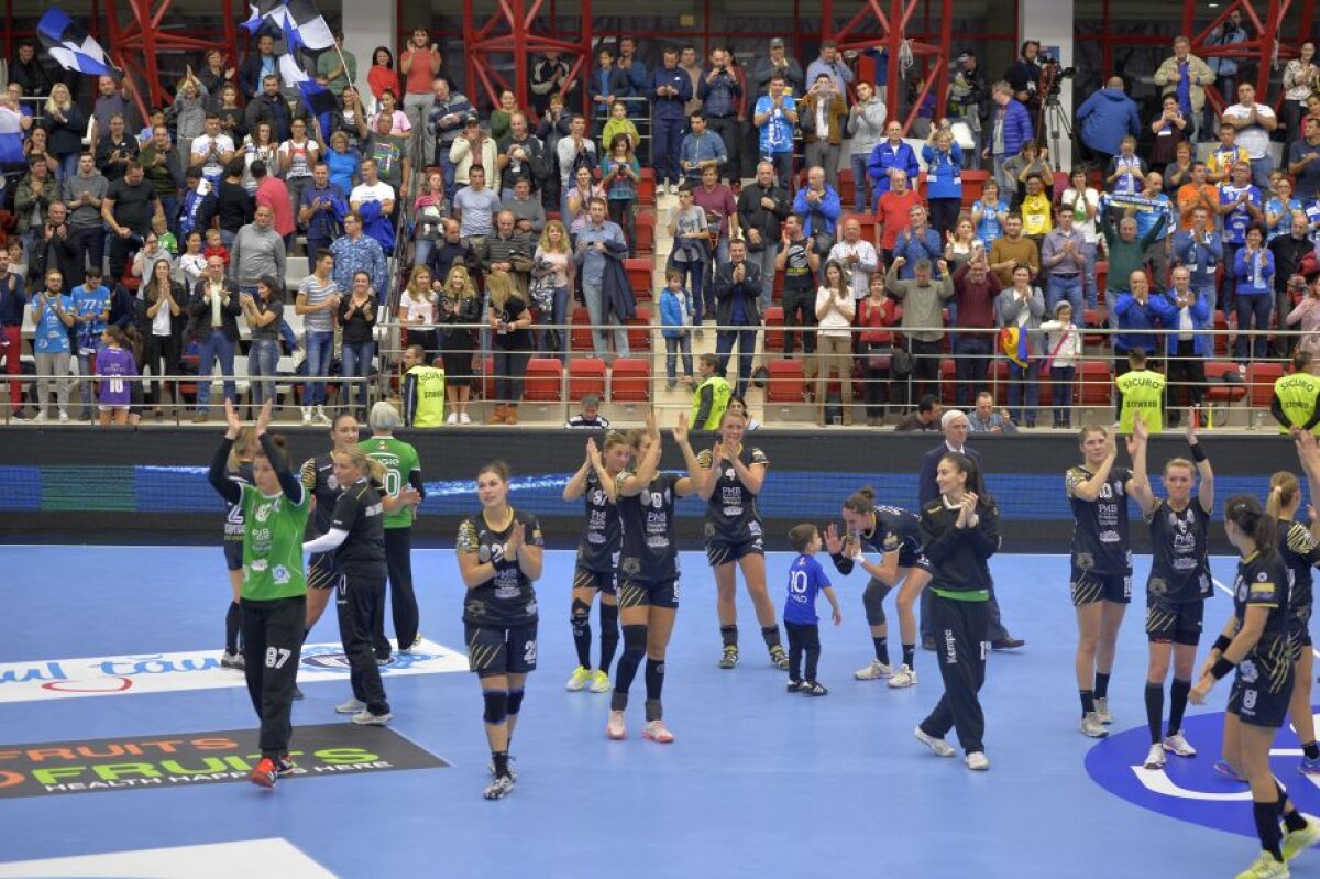 VIDEO + FOTO CSM București și-a zdrobit adversara și e matematic în faza următoare a Ligii Campionilor. Primele reacții