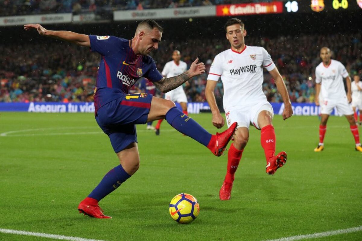 VIDEO + FOTO  Barcelona - Sevilla 2-1 » Paco Alcacer a fost eroul catalanilor