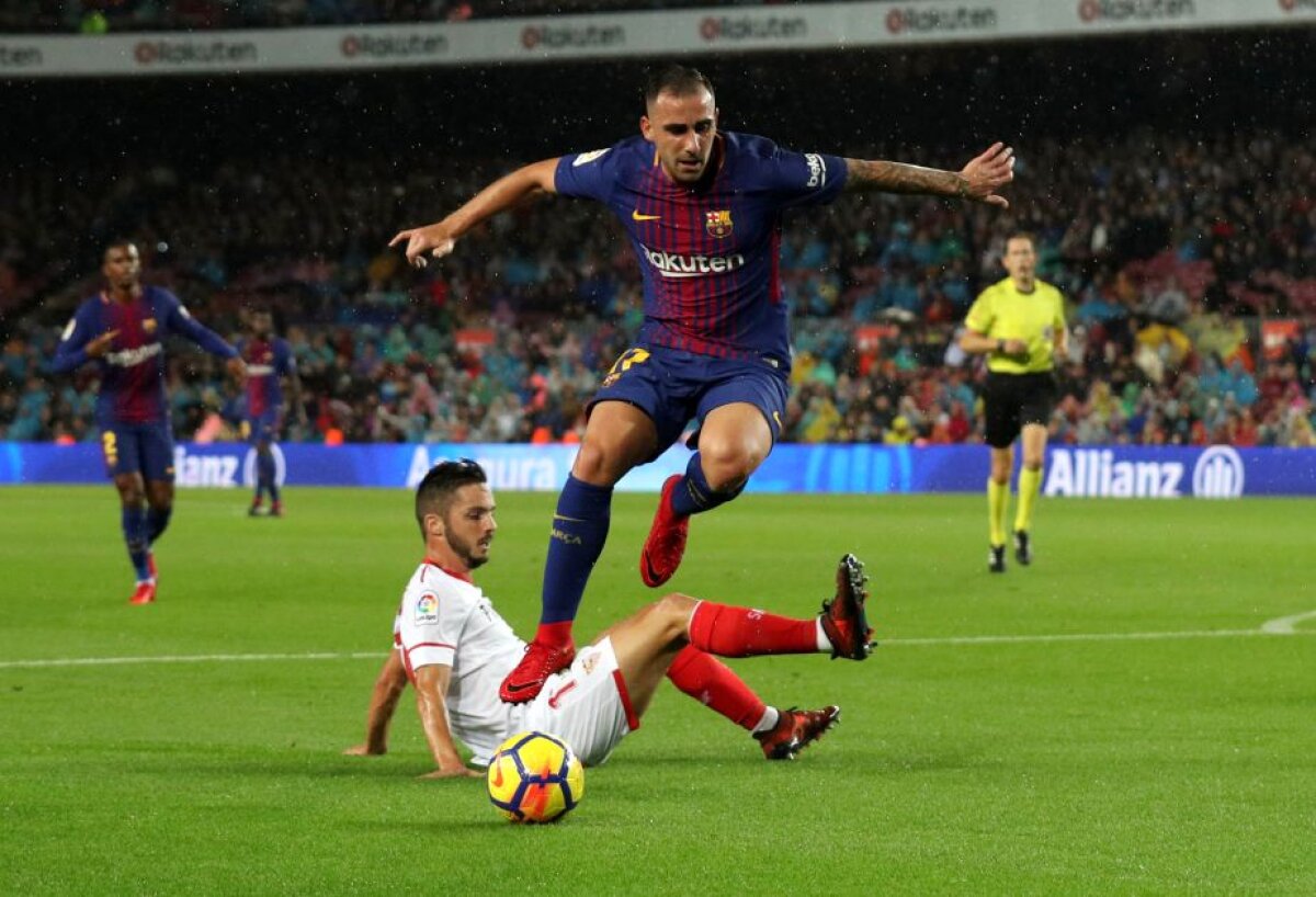 VIDEO + FOTO  Barcelona - Sevilla 2-1 » Paco Alcacer a fost eroul catalanilor