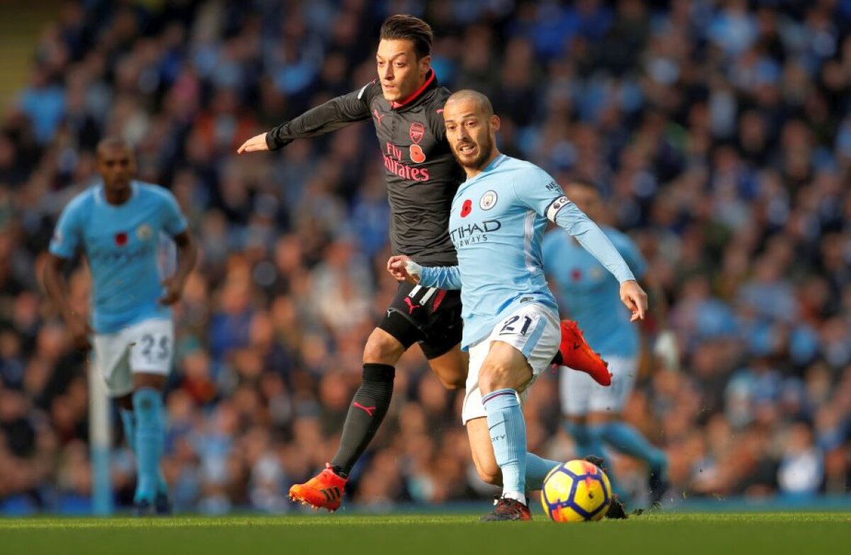 VIDEO + FOTO Manchester City se impune în faţa lui Arsenal, 3-1, şi rupe clasamentul din Premier League!