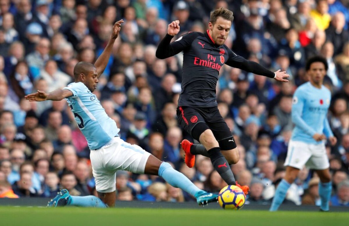 VIDEO + FOTO Manchester City se impune în faţa lui Arsenal, 3-1, şi rupe clasamentul din Premier League!