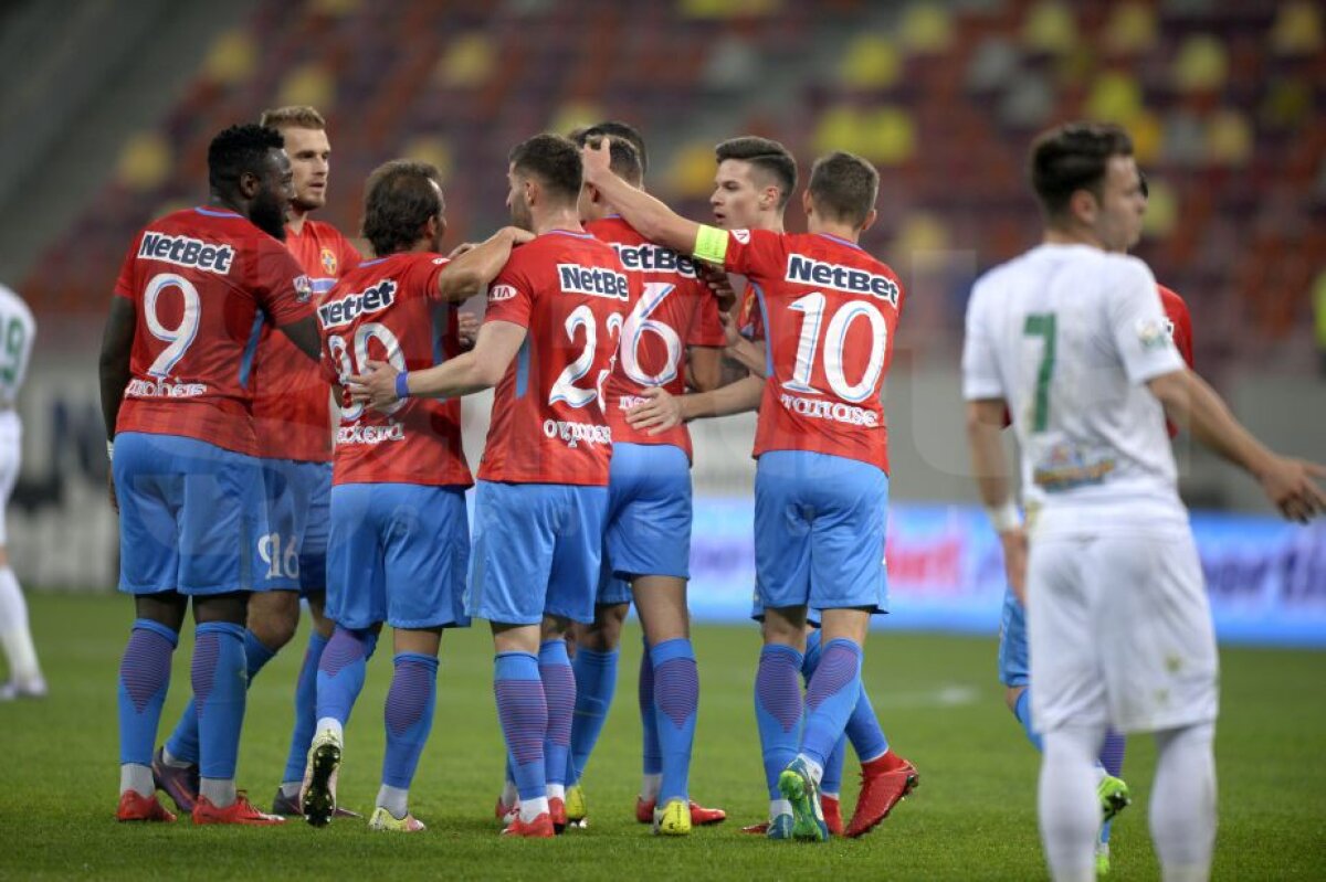VIDEO+FOTO Victorie muncită pentru FCSB cu Chiajna, scor 2-1 » Roș-albaștrii revin în fruntea Ligii 1!