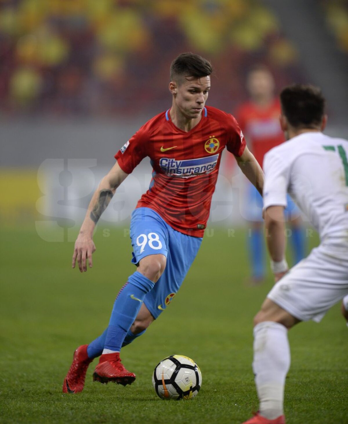 VIDEO+FOTO Victorie muncită pentru FCSB cu Chiajna, scor 2-1 » Roș-albaștrii revin în fruntea Ligii 1!