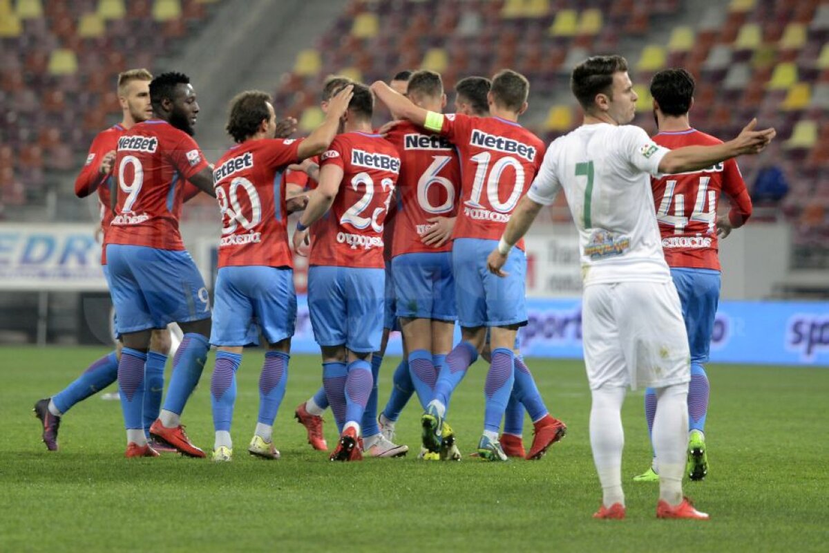 VIDEO+FOTO Victorie muncită pentru FCSB cu Chiajna, scor 2-1 » Roș-albaștrii revin în fruntea Ligii 1!
