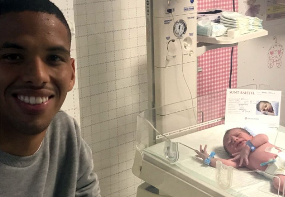 FOTO Rivaldinho a devenit tată! Rivaldo a revenit la București pentru nașterea nepotului său: "Un dar de la Dumnezeu"