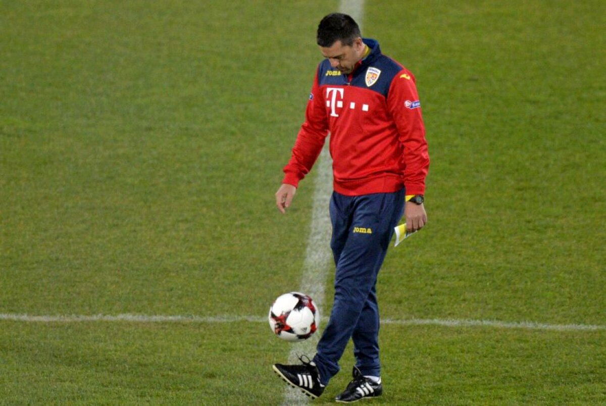 GALERIE FOTO "Tricolorii" au efectuat antrenamentul oficial înaintea amicalului cu Turcia de joi » Atmosferă relaxată la Cluj 