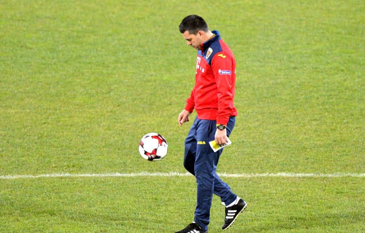 GALERIE FOTO "Tricolorii" au efectuat antrenamentul oficial înaintea amicalului cu Turcia de joi » Atmosferă relaxată la Cluj 