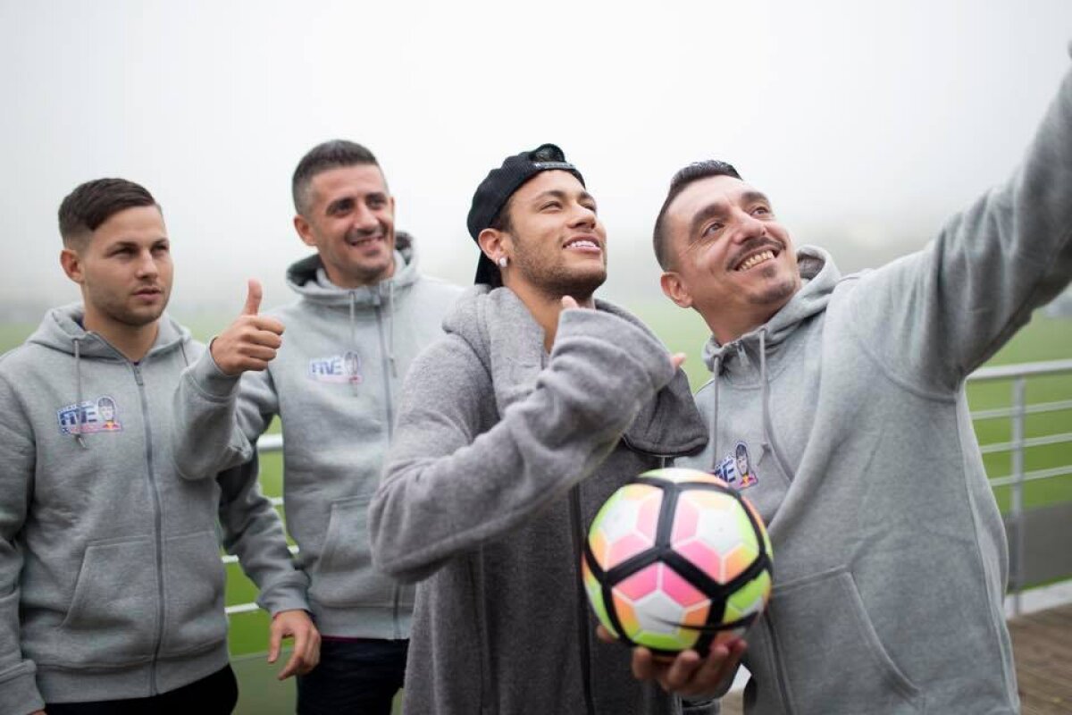 VIDEO+FOTO Neymar s-a pozat cu steagul României » Povestea din spatele imaginilor inedite