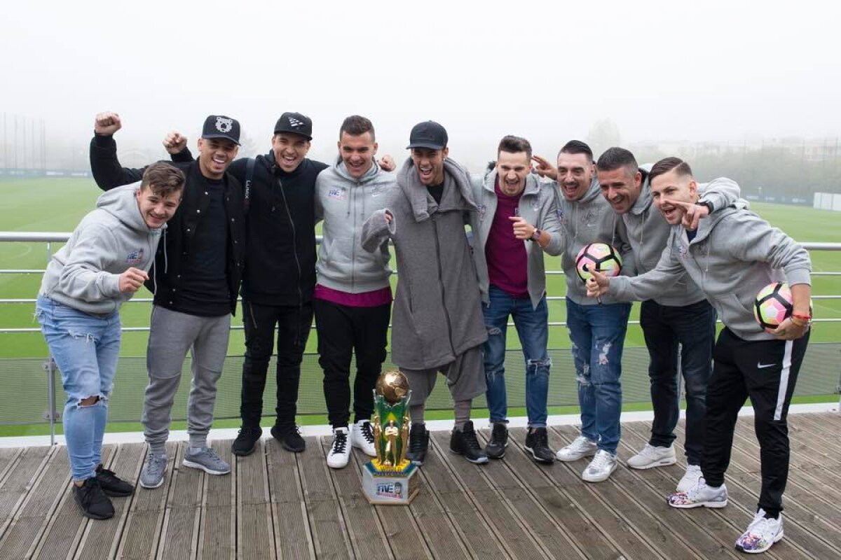 VIDEO+FOTO Neymar s-a pozat cu steagul României » Povestea din spatele imaginilor inedite