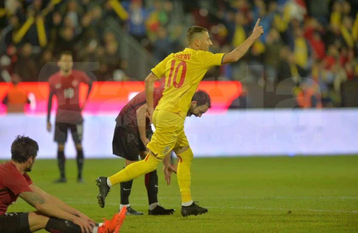 VIDEO+FOTO Idee de 10! România s-a distrat la Cluj cu Turcia lui Lucescu: "dublă" Grozav, "decarul" reinventat de Contra