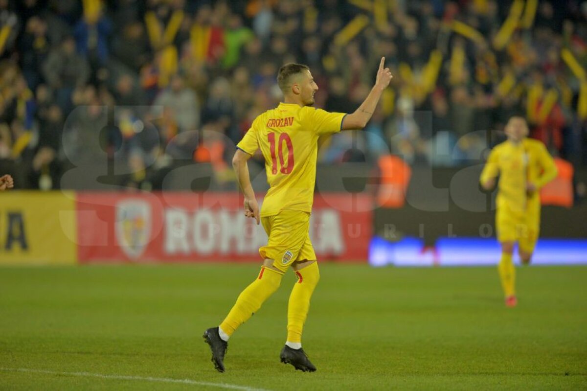 VIDEO+FOTO Idee de 10! România s-a distrat la Cluj cu Turcia lui Lucescu: "dublă" Grozav, "decarul" reinventat de Contra