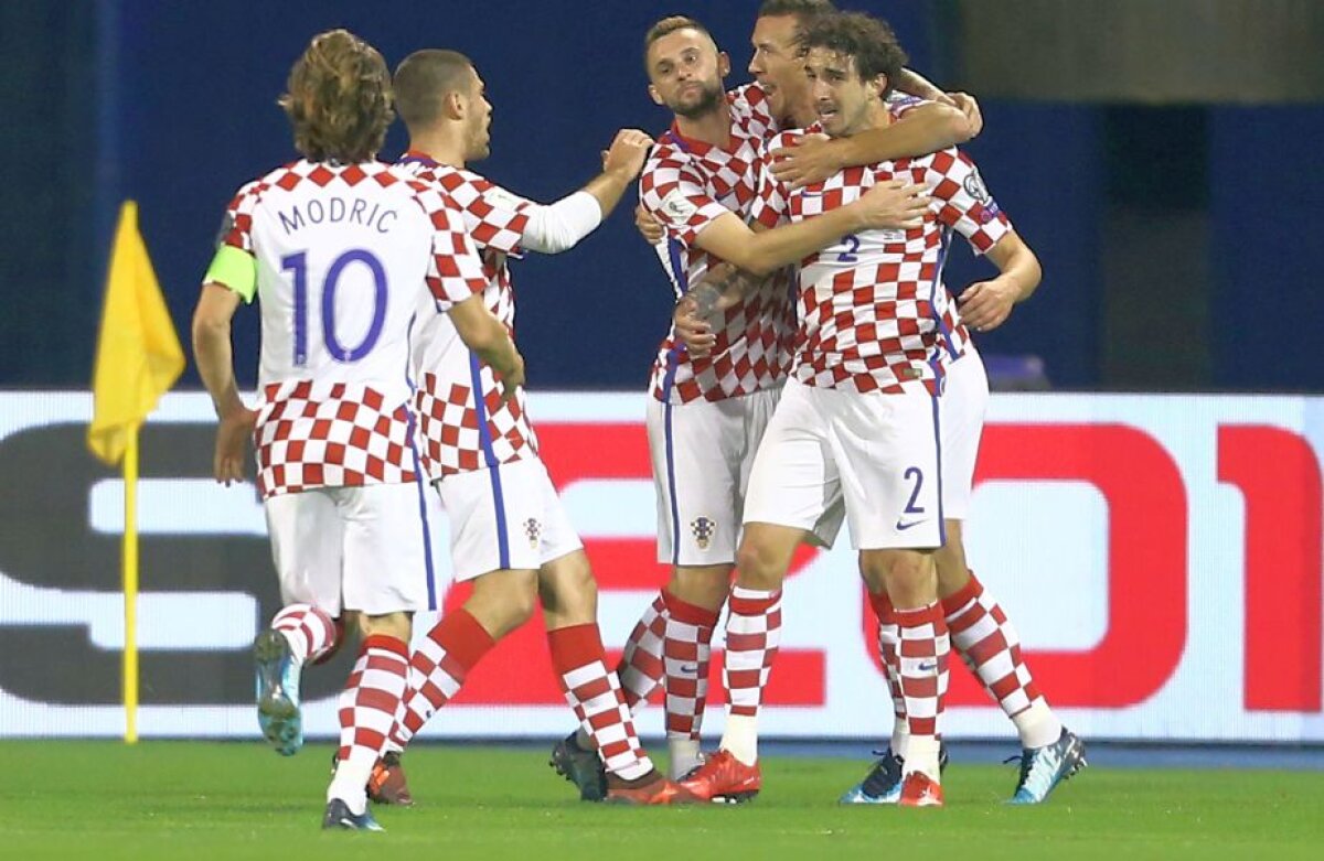 VIDEO + FOTO S-au încheiat primele două meciuri din barajul pentru CM 2018 » Croația a spulberat-o pe Grecia, Hațegan a făcut praf Irlanda de Nord - Elveția
