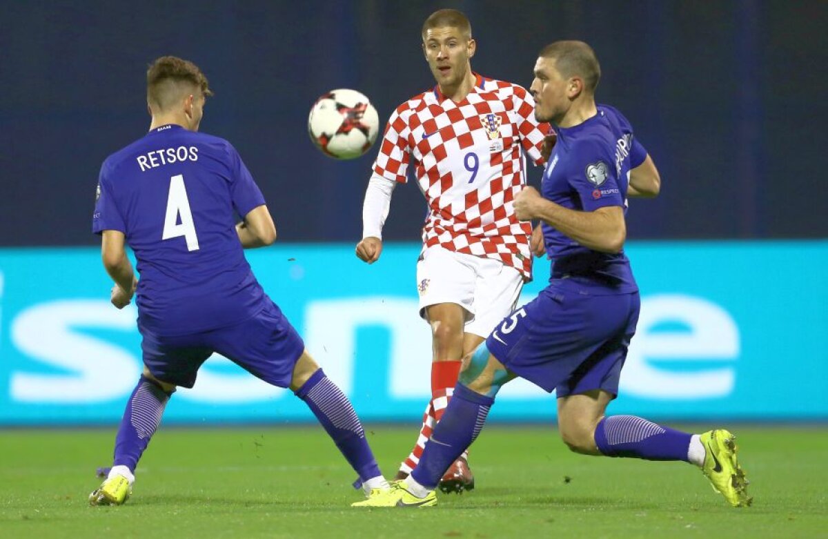 VIDEO + FOTO S-au încheiat primele două meciuri din barajul pentru CM 2018 » Croația a spulberat-o pe Grecia, Hațegan a făcut praf Irlanda de Nord - Elveția
