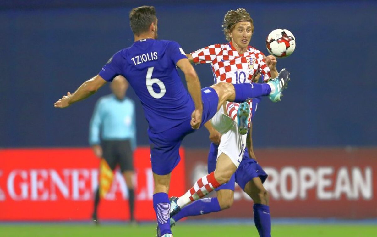 VIDEO + FOTO S-au încheiat primele două meciuri din barajul pentru CM 2018 » Croația a spulberat-o pe Grecia, Hațegan a făcut praf Irlanda de Nord - Elveția