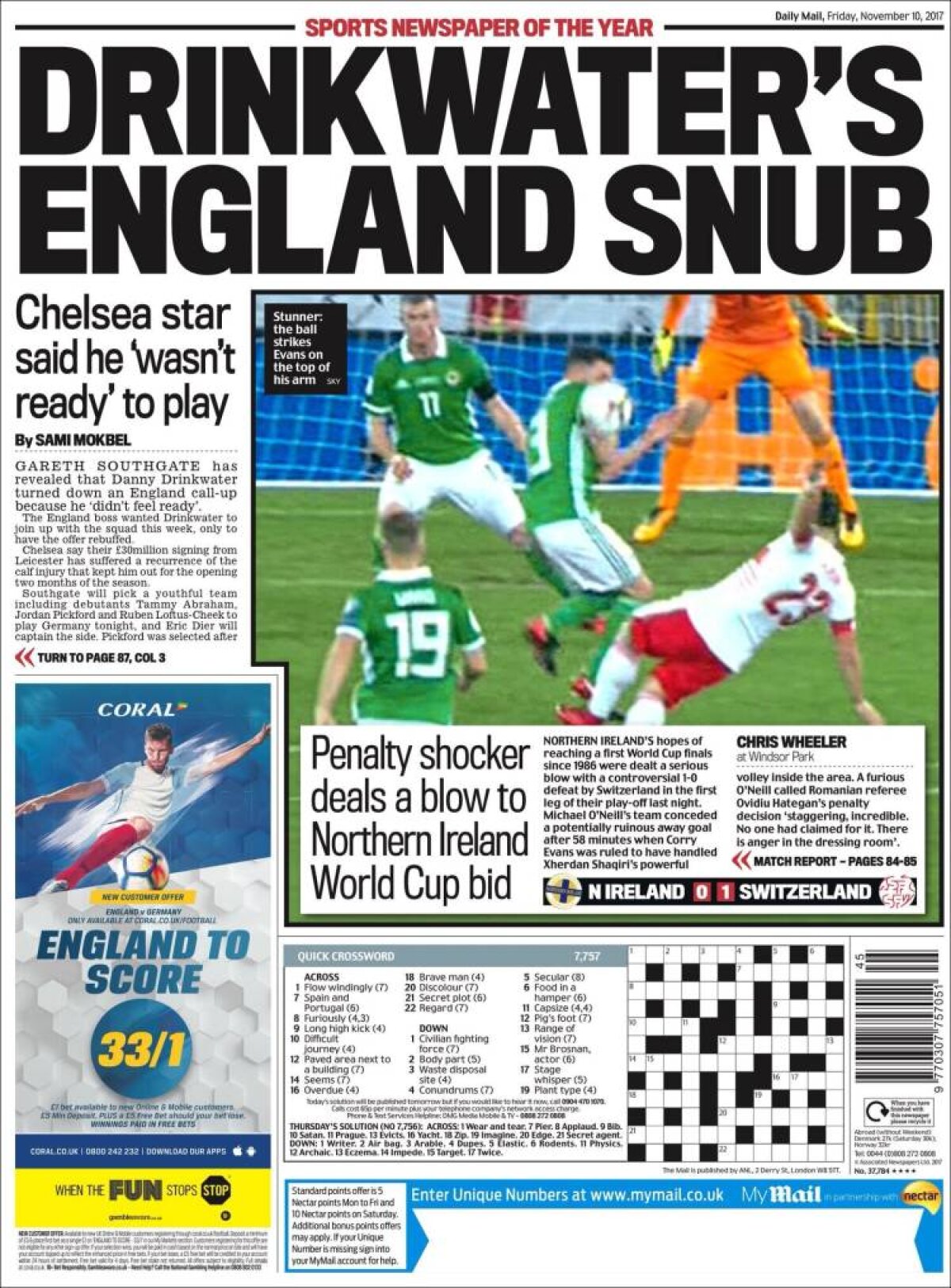 Ce scriu azi ziarele de sport din lume (9 noiembrie 2017)