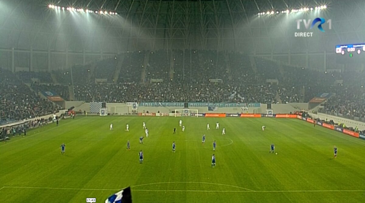 GALERIE FOTO » Stadion de 5 stele, gazon de două » Cum s-a prezentat terenul la primul meci de pe noul "Ion Oblemenco"
