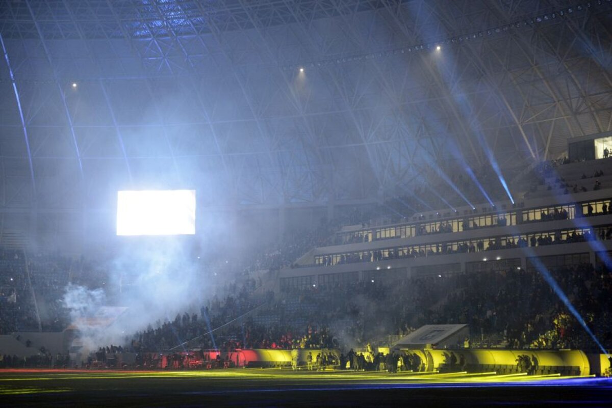 FOTO + VIDEO "Lei" doar în tribune » CSU Craiova a fost umilită la inaugurarea noului "Ion Oblemenco"