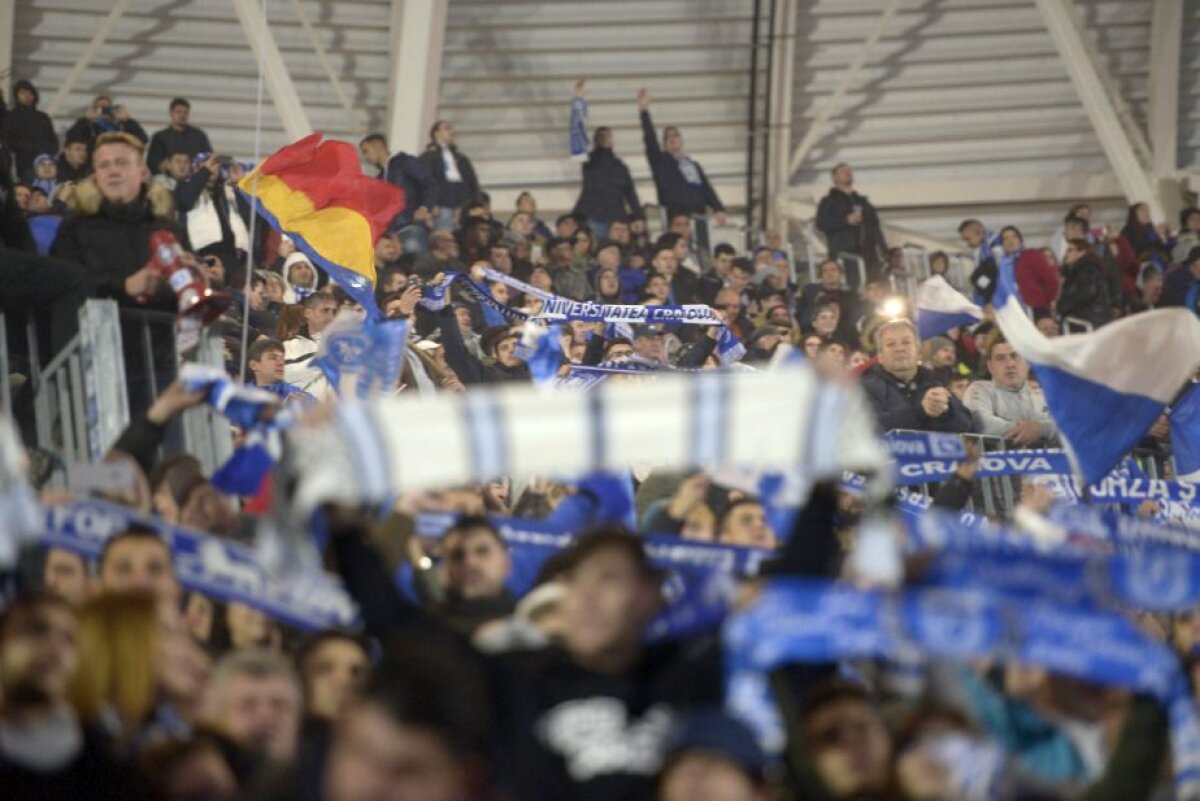FOTO + VIDEO "Lei" doar în tribune » CSU Craiova a fost umilită la inaugurarea noului "Ion Oblemenco"