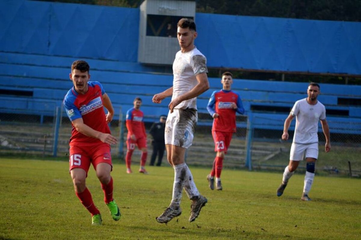 GALERIE FOTO Doi fotbaliști de la prima echipă, decisivi pentru FCSB II în Liga a 3-a