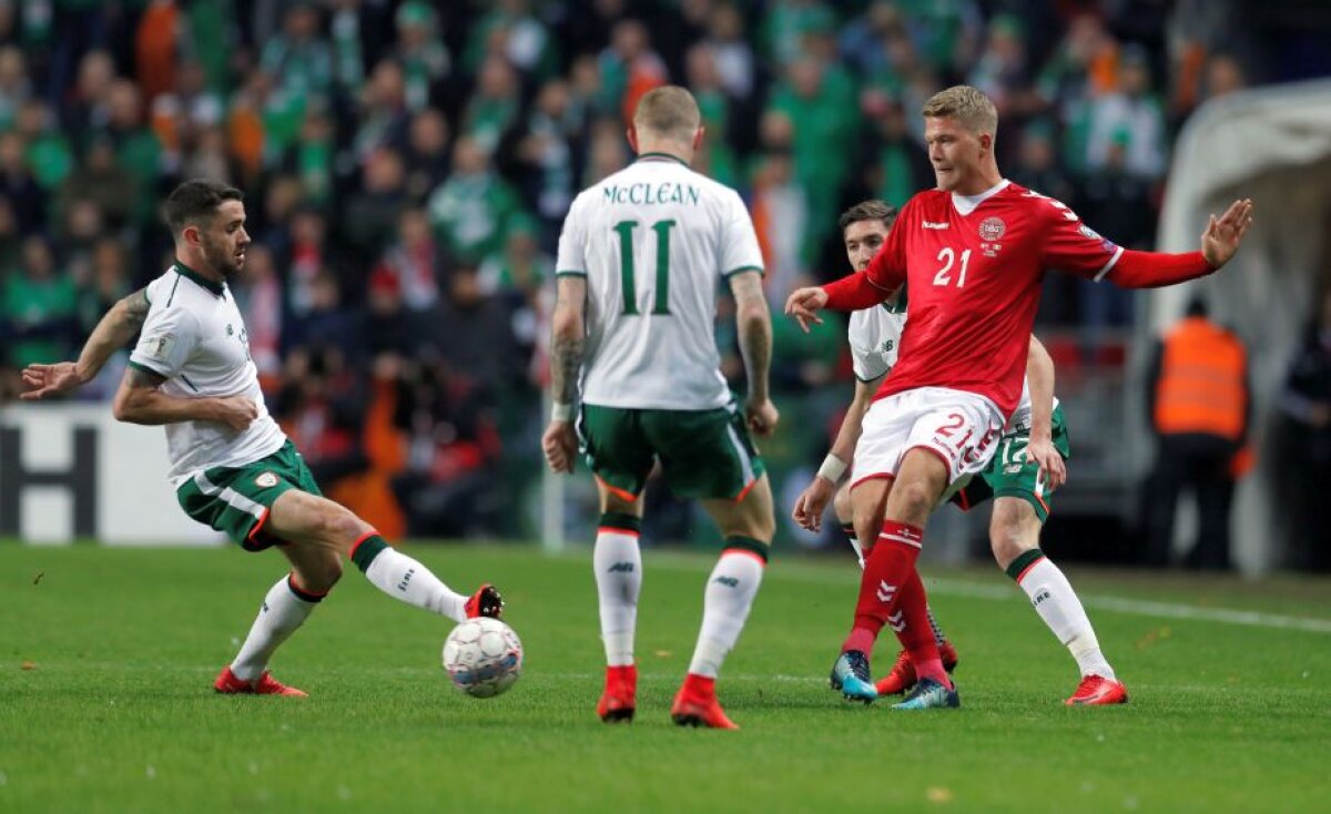 FOTO Greu de răpus » Irlanda a rezistat în Danemarca, unde a terminat la egalitate, 0-0! Calificarea la CM 2018 se va decide la retur