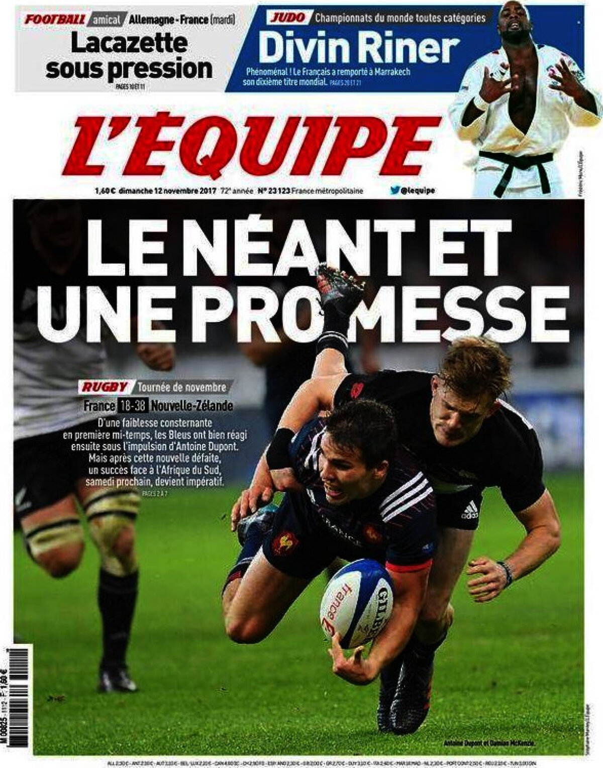 Ce scriu azi ziarele de sport din lume (12 noiembrie 2017)