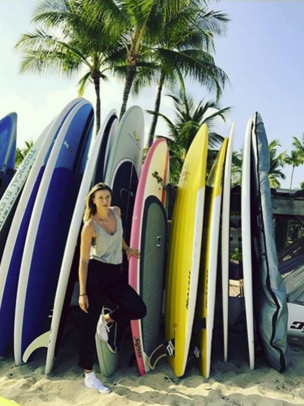 FOTO Obiectiv: plajă! Cum se distrează în vacanță starurile WTA