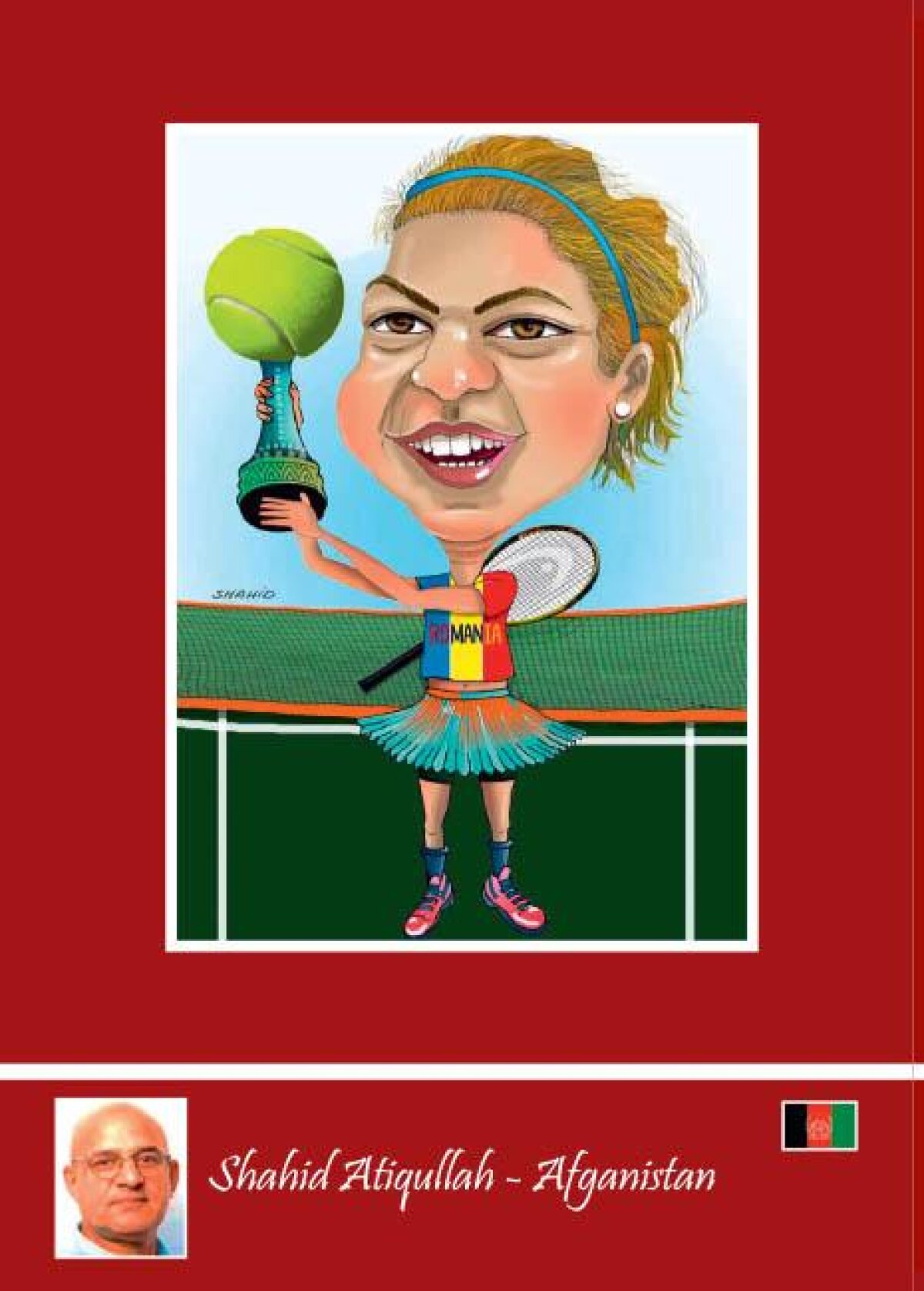 GALERIE FOTO Simona Halep, studiu de caz pentru caricaturiștii din întreaga lume » Expoziție inedită, azi, la București