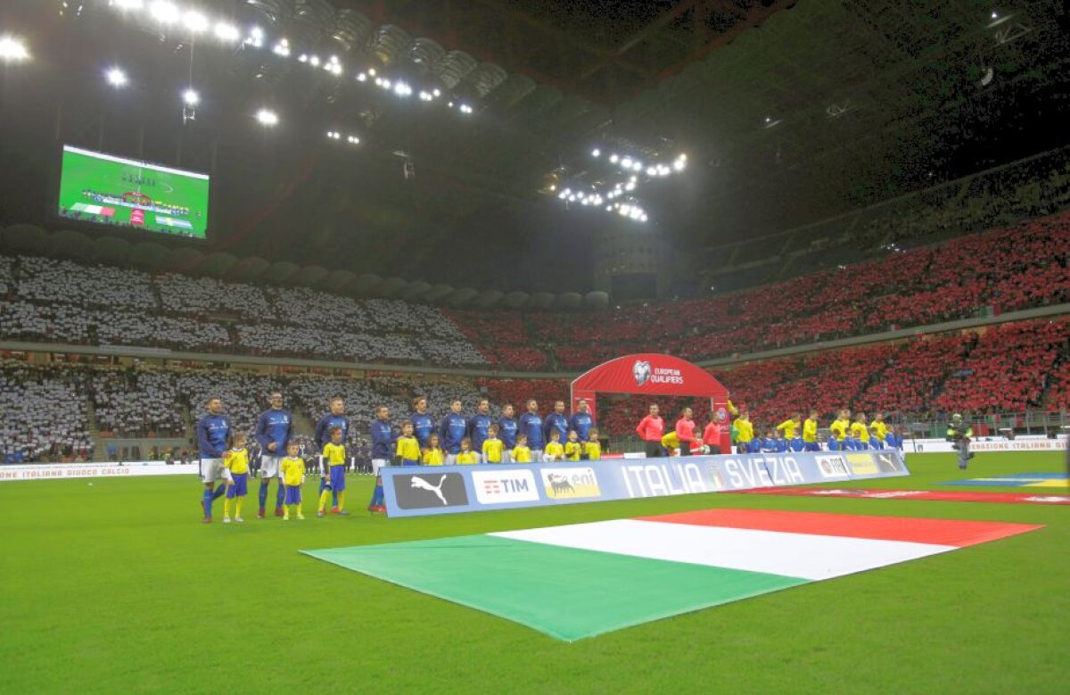 FOTO Ciao, ragazzi! Italia e blocată de Suedia și RATEAZĂ Mondialul pentru a doua oară în istorie! Coincidență nefastă