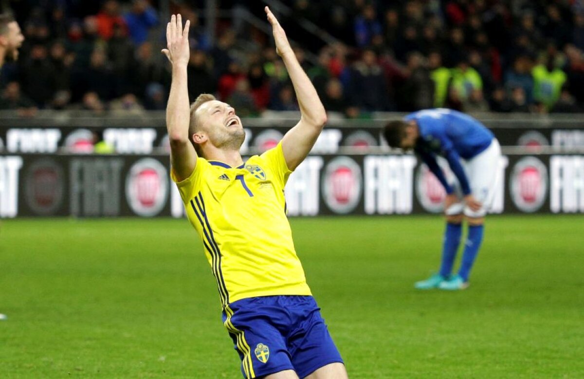 FOTO Ciao, ragazzi! Italia e blocată de Suedia și RATEAZĂ Mondialul pentru a doua oară în istorie! Coincidență nefastă