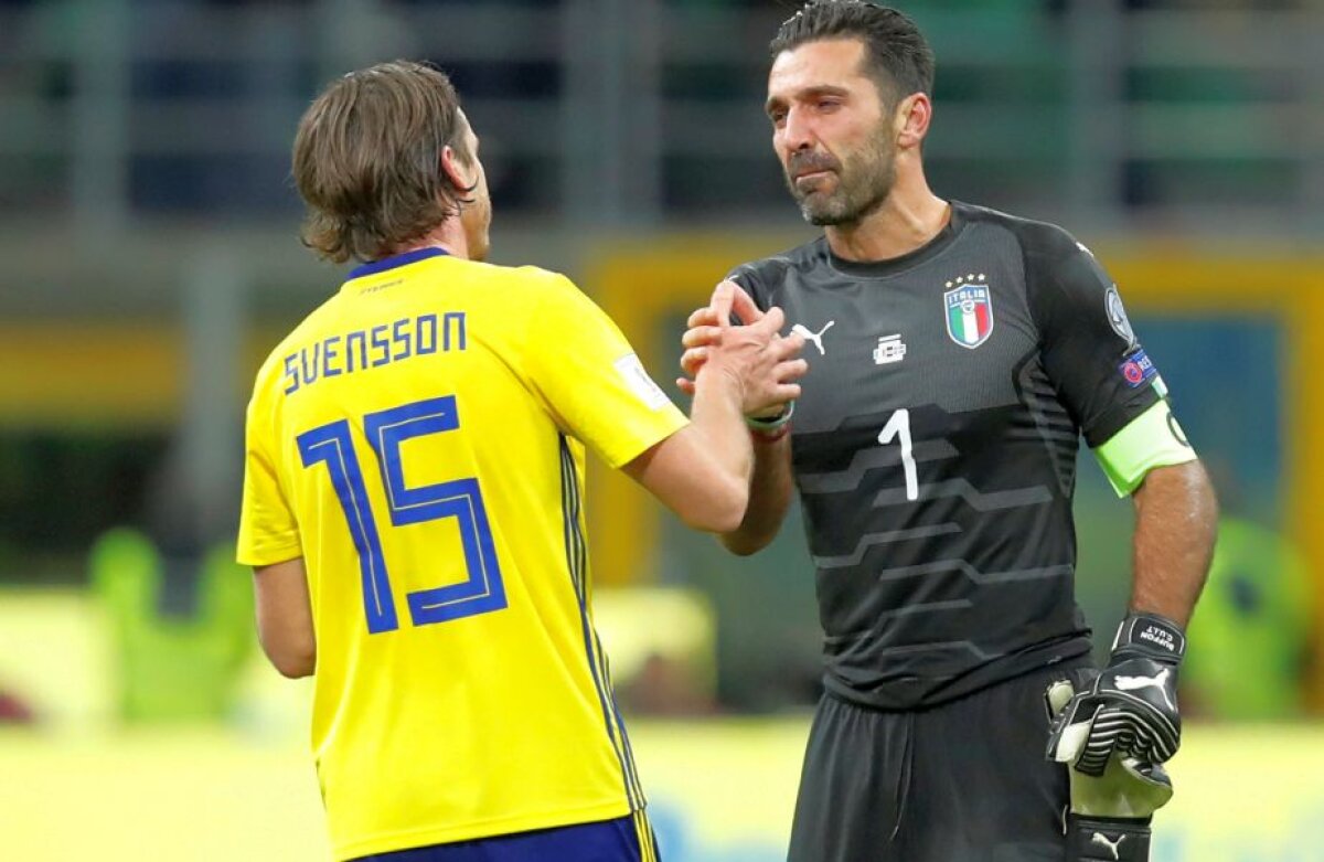 FOTO Ciao, ragazzi! Italia e blocată de Suedia și RATEAZĂ Mondialul pentru a doua oară în istorie! Coincidență nefastă