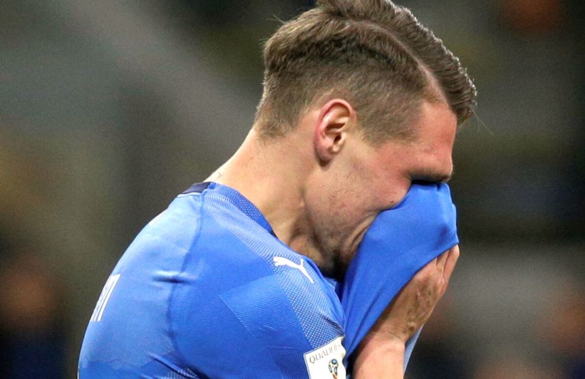 FOTO Ciao, ragazzi! Italia e blocată de Suedia și RATEAZĂ Mondialul pentru a doua oară în istorie! Coincidență nefastă