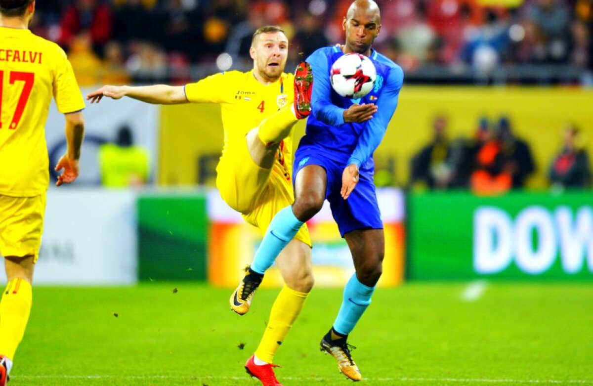 VIDEO + FOTO România - Olanda 0-3 » Prima înfrângere pentru Contra pe banca "tricolorilor"