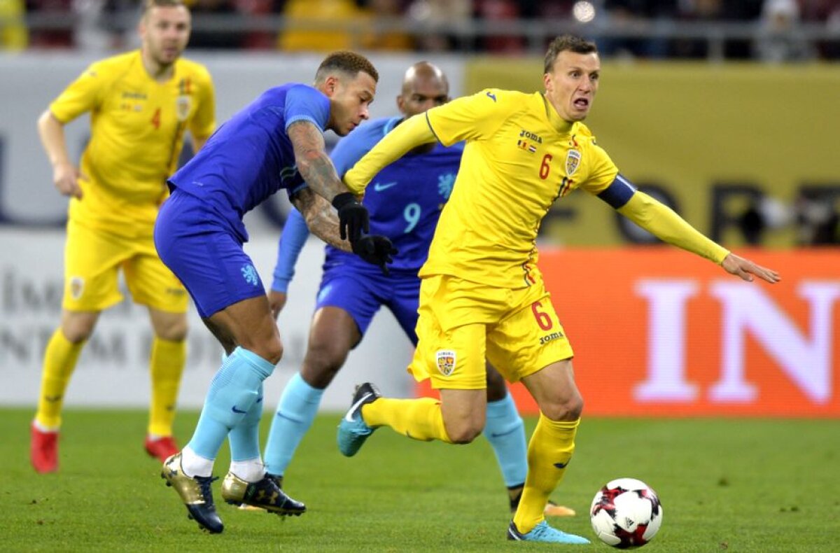 VIDEO + FOTO România - Olanda 0-3 » Prima înfrângere pentru Contra pe banca "tricolorilor"
