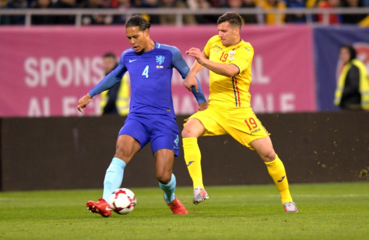 VIDEO + FOTO România - Olanda 0-3 » Prima înfrângere pentru Contra pe banca "tricolorilor"