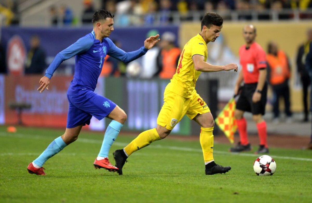 VIDEO + FOTO România - Olanda 0-3 » Prima înfrângere pentru Contra pe banca "tricolorilor"