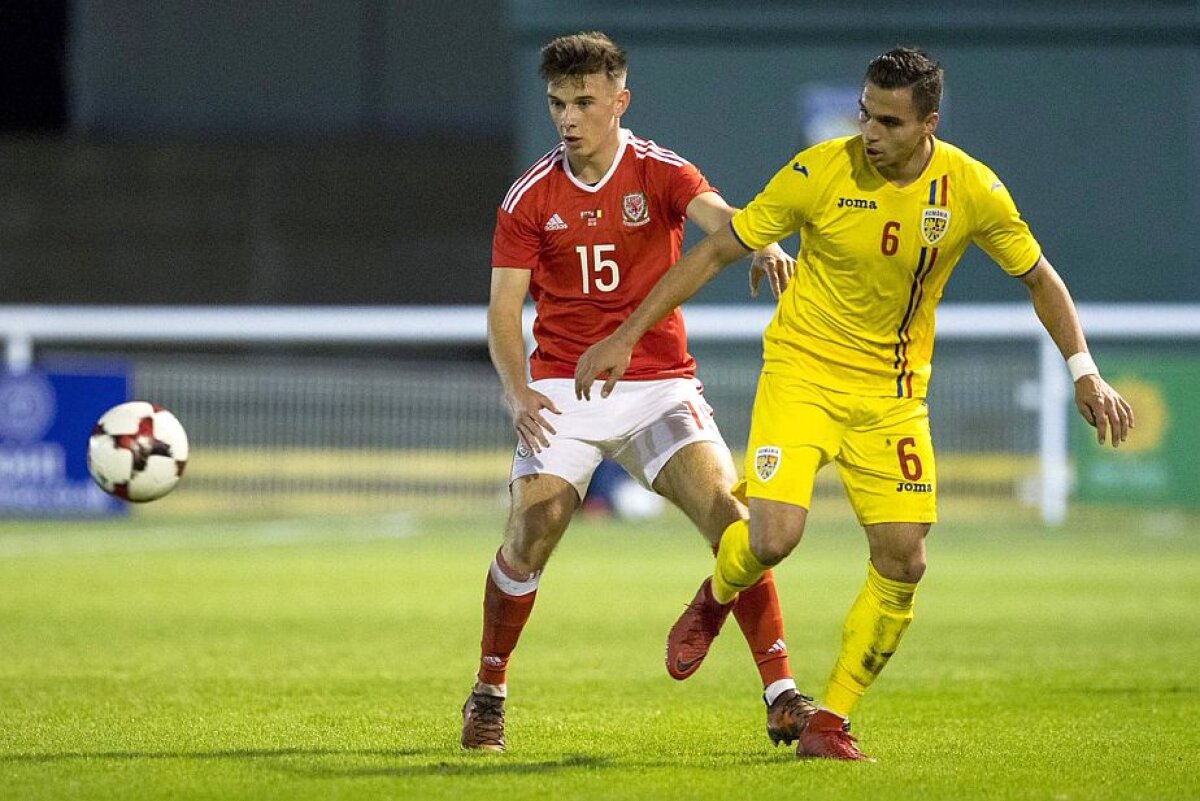 VIDEO România U21, al doilea egal consecutiv în preliminarii » Tricolorii au avut doi jucători eliminaţi în meciul cu Ţara Galilor