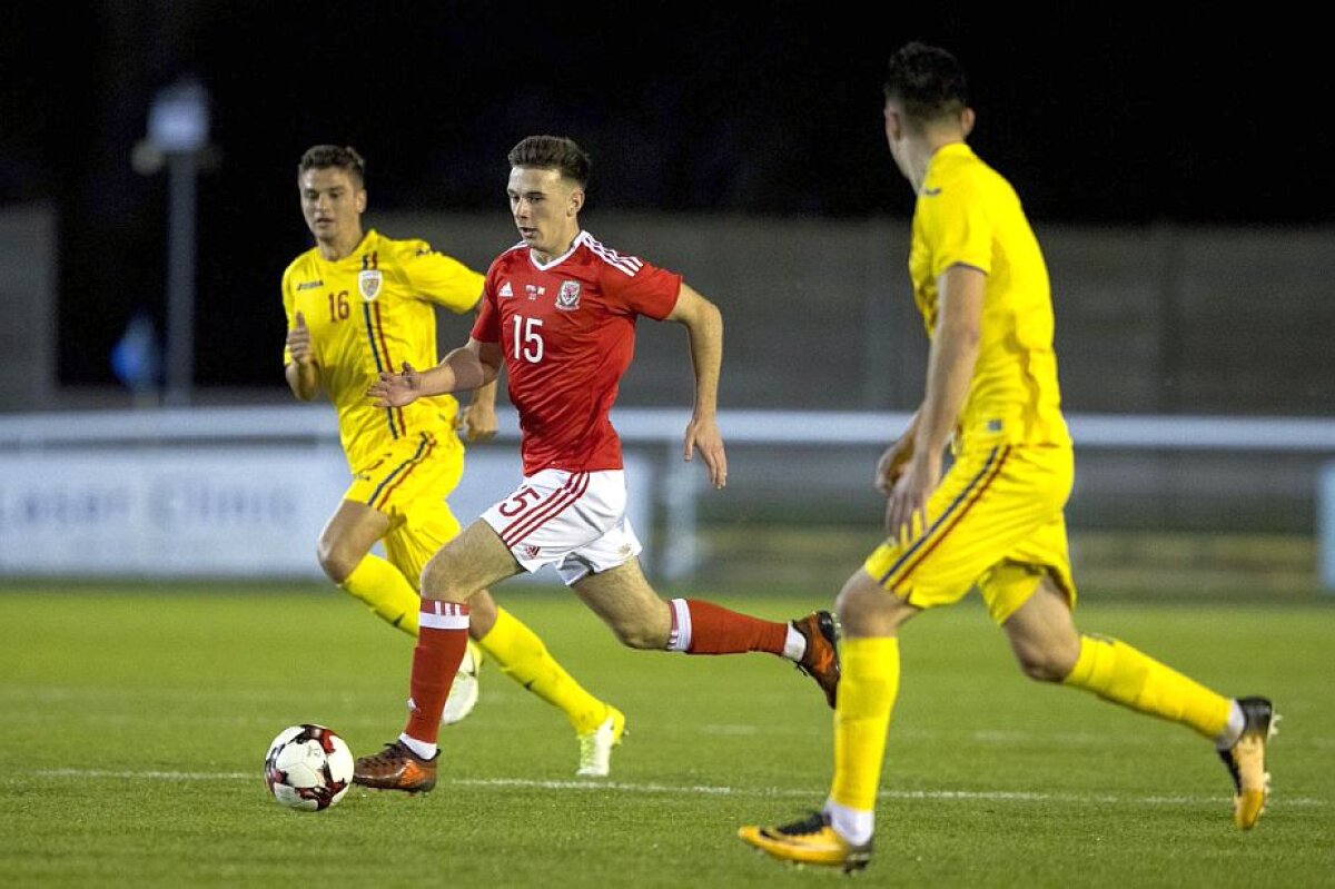 VIDEO România U21, al doilea egal consecutiv în preliminarii » Tricolorii au avut doi jucători eliminaţi în meciul cu Ţara Galilor
