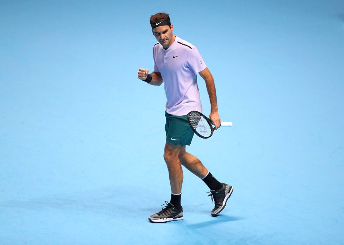  Roger Federer trece de Alexander Zverev și merge în semifinalele Turneului Campionilor 