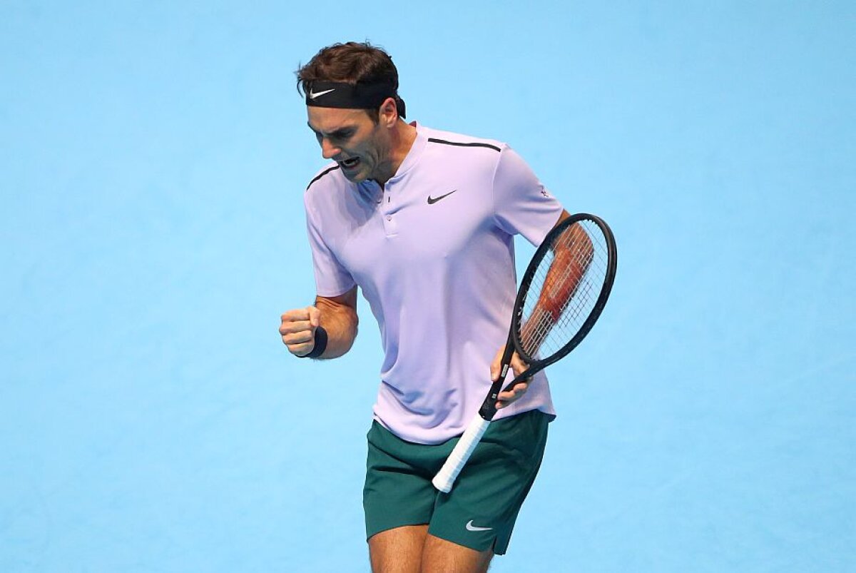  Roger Federer trece de Alexander Zverev și merge în semifinalele Turneului Campionilor 