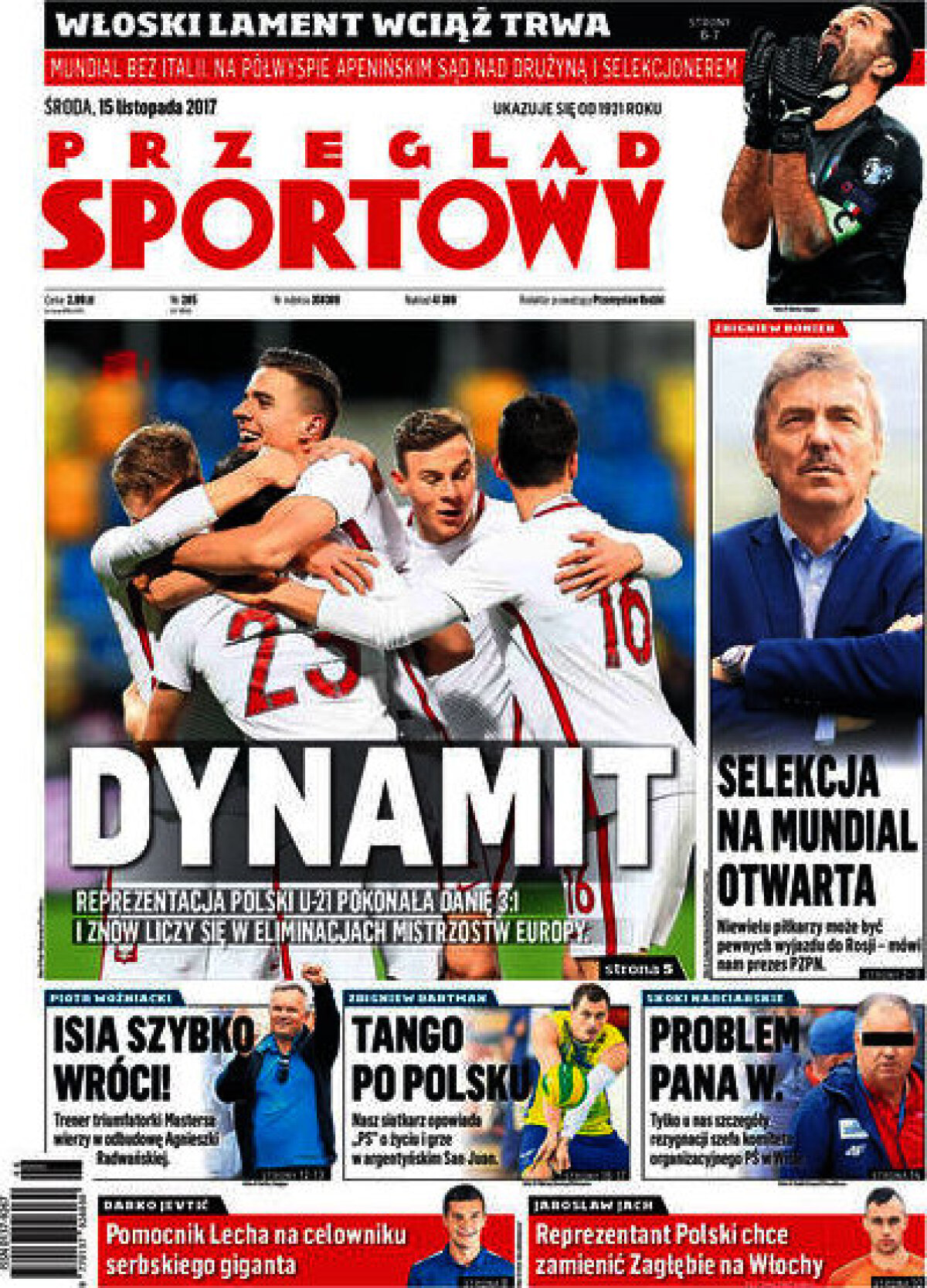 Ce scriu azi ziarele de sport din lume (15 noiembrie 2017)