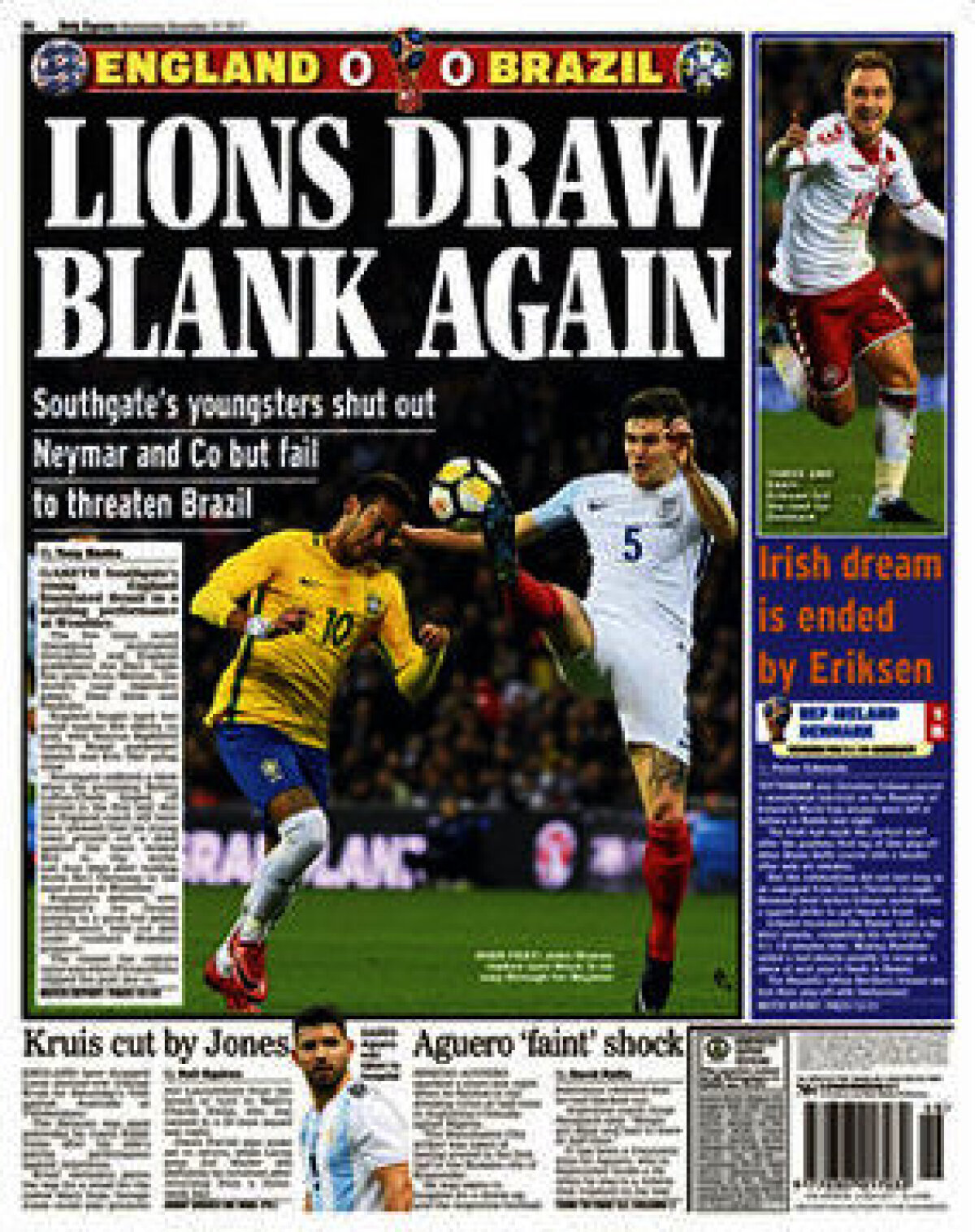 Ce scriu azi ziarele de sport din lume (15 noiembrie 2017)