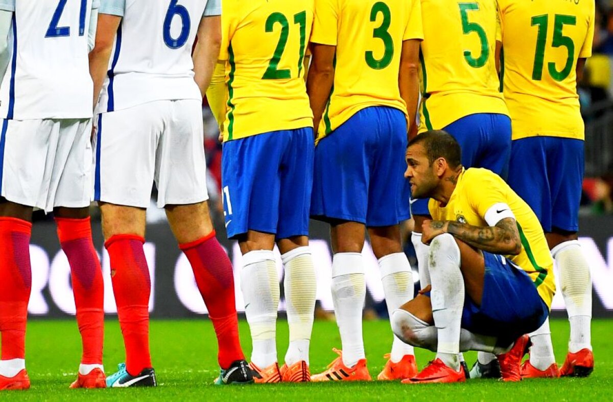 VIDEO+FOTO Brazilia a dat testul englez pe ”Wembley” » Neymar și compania nu au putut răpune echipa Albionului