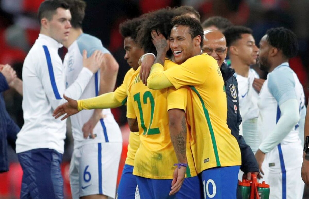 VIDEO+FOTO Brazilia a dat testul englez pe ”Wembley” » Neymar și compania nu au putut răpune echipa Albionului