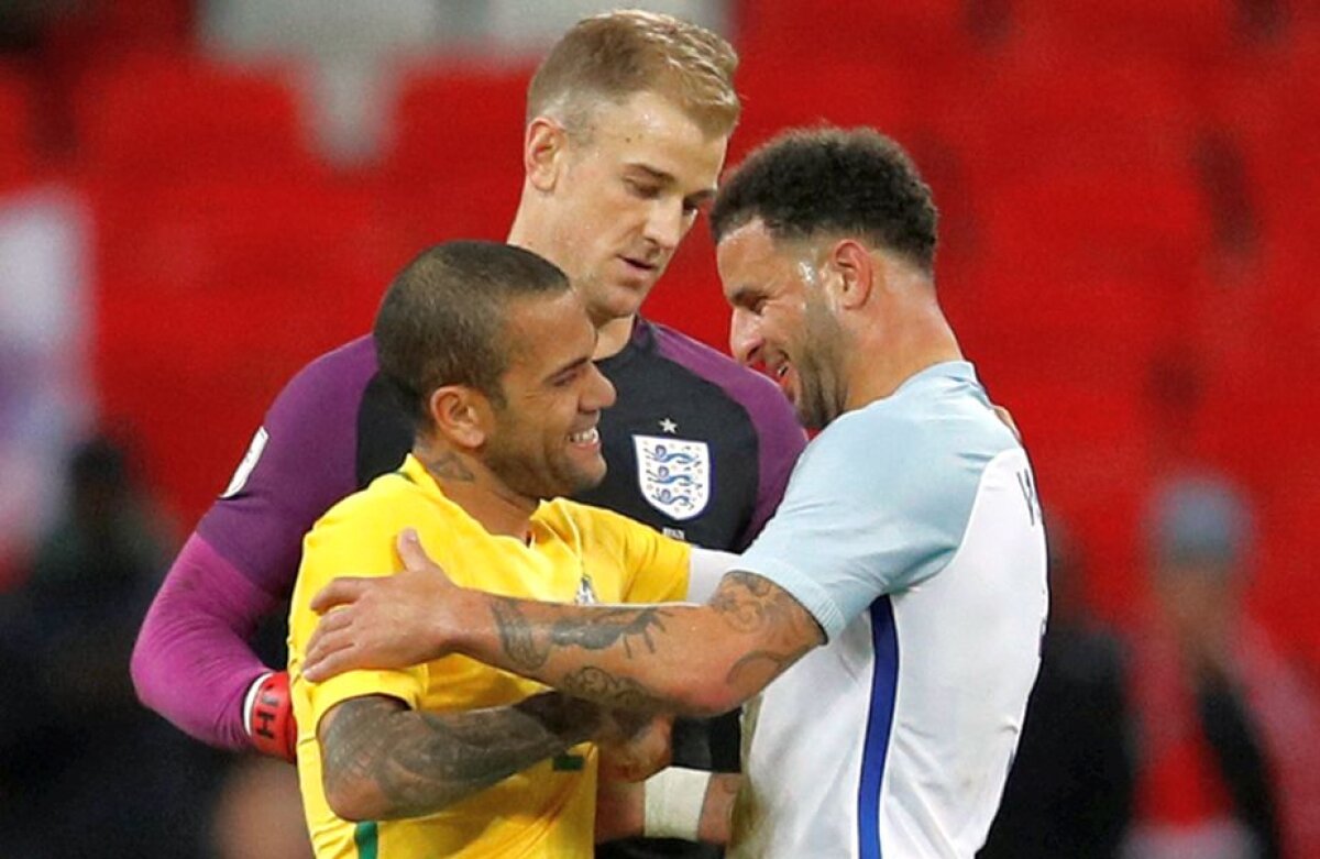 VIDEO+FOTO Brazilia a dat testul englez pe ”Wembley” » Neymar și compania nu au putut răpune echipa Albionului