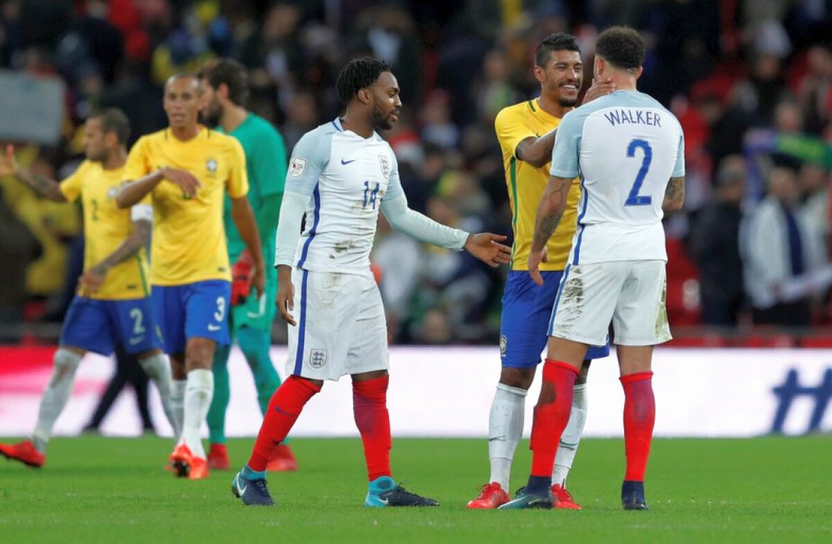 VIDEO+FOTO Brazilia a dat testul englez pe ”Wembley” » Neymar și compania nu au putut răpune echipa Albionului