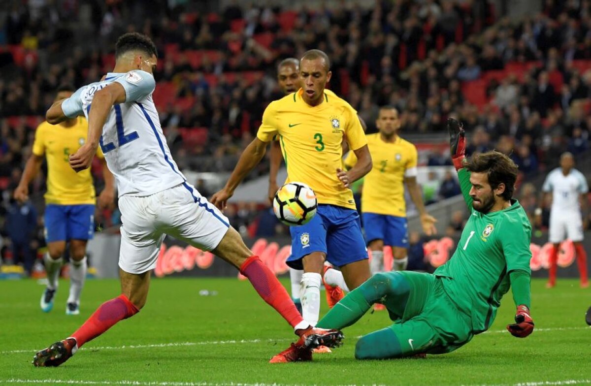VIDEO+FOTO Brazilia a dat testul englez pe ”Wembley” » Neymar și compania nu au putut răpune echipa Albionului