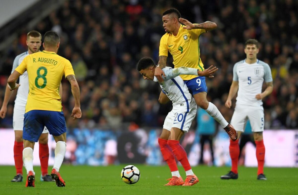 VIDEO+FOTO Brazilia a dat testul englez pe ”Wembley” » Neymar și compania nu au putut răpune echipa Albionului